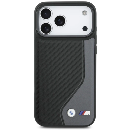 BMW M Carbon Logo MagSafe case for iPhone 17 Pro Max - graphite
