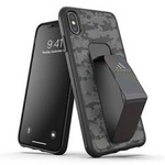 Original Handyhülle IPHONE XS MAX Adidas SP Grip Case CAMO (35026) schwarz