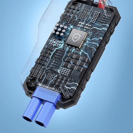 Jump starter Baseus Super Energy BS-CH013 4in1 600A with flashlight / 6000mAh power bank / compressor - black