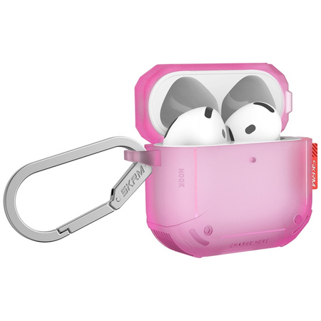 Etui Skinarma Mecha CE do AirPods 4       fuksja