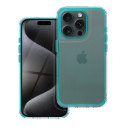 Futerał MATRIX CLEAR do IPHONE 16 Pro miętowy