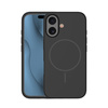 Nakładka Silicone Thin Mag do iPhone 16 6,1" czarna
