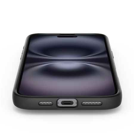 Spigen Liquid Air iPhone 16 Plus czarny/matte black ACS08066