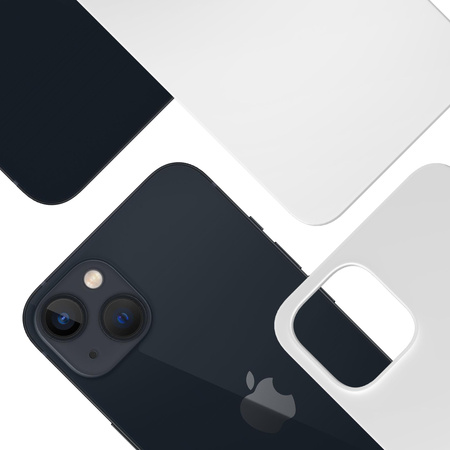 Apple iPhone 14 - 3mk Hardy MagSilicone White