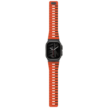 Pasek Skinarma Gemini do Apple Watch     49/46/45/44 mm pomarańczowy