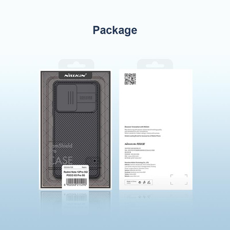 NILLKIN CAMSHIELD PRO XIAOMI REDMI NOTE 12 PRO 5G / POCO X5 PRO 5G BLUE