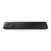 Samsung Wireless Charger Trio Charging Station for Phones / Galaxy Watch / TWS Earphones Black + 25W AC Charger + USB Type C Cable (EP-P6300TBEGEU)