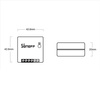 Sonoff MINI R2 WI-FI Wireless Smart Switch (im Schaltkasten) weiß (M0801001010)