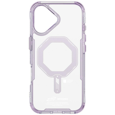 Etui Skinarma Saido do iPhone 17         Magnetic Charging lilac