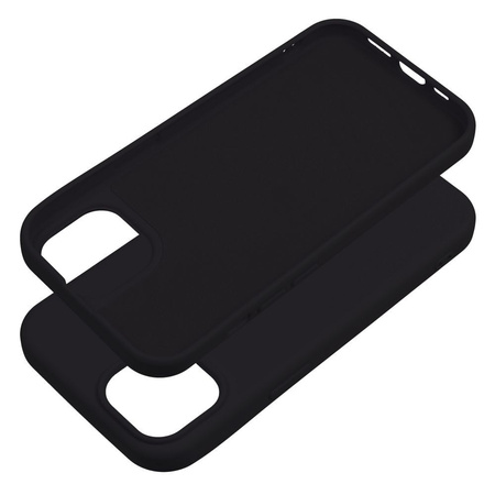 Etui do iPhone 15+ (Plus) czarne + Szkło na ekran + Szkło na aparat
