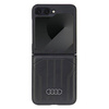 Original Case SAMSUNG GALAXY Z FLIP 6 Audi Synthetic Leather (AU-TPUPCFlip6-Q5/D1-BK) black