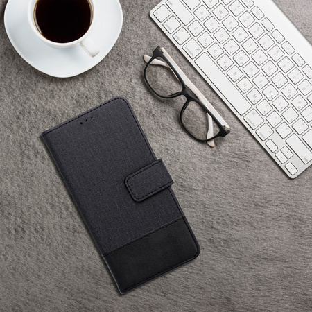Kabura GOMMA Book do SAMSUNG A55 5G czarny