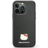 Hello Kitty HKHCZF5PGHDLMK Z Flip5 F731 czarny/black hardcase Metal Logo Kitty Head