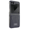 Original Case SAMSUNG GALAXY Z FLIP 6 Audi Synthetic Leather (AU-TPUPCFlip6-Q5/D1-BK) black