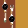 Strap Moro für Samsung Galaxy Watch 40 / 41 / 42 / 43 / 44 mm Silikonarmband Uhrenarmband - Muster 4
