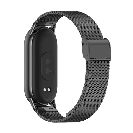 Strap for XIAOMI SMART BAND 8 / 8 NFC Tech-Protect Milaneseband black