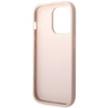 Guess 4G Big Metal Logo case for iPhone 15 Pro - pink