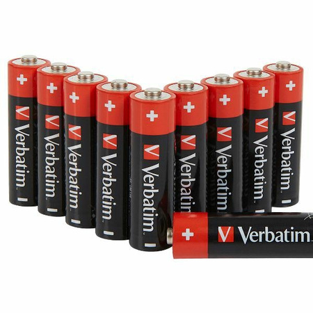 Verbatim Bateria alkaliczna AA LR6 10szt 49875