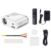 HOCO projektor z systemem Android Wi-Fi Bluetooth 720P DT2 biały