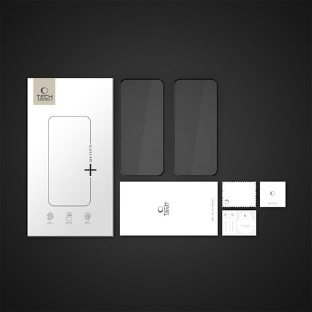 SZKŁO HARTOWANE TECH-PROTECT GLASS FIT+ 2-PACK ONEPLUS NORD 5 BLACK