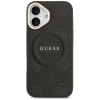 Guess Peony Hot Stamp MagSafe Case für iPhone 17 - Schwarz