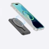 Etui silikonowe AMAZINGTHING Minimal Mag Case z pierścieniem magnetycznym do iPhone 16 Pro Max - przezroczyste