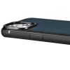 iCarer Leather Oil Wax etui pokryte naturalną skórą do iPhone 14 Pro niebieski (WMI14220718-BU)
