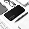 Etui do Samsung S23 czarne + Szkło na ekran + Szkło na aparat