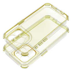 Futerał MATRIX CLEAR do IPHONE 16e (SE 4 2025) żółty