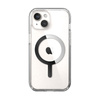 Speck Presidio Perfect-Clear MagSafe - Etui iPhone 15 / iPhone 14 / iPhone 13 (Clear / Chrome Finish / Serene Silver)