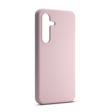 Nakładka Etteri Silicone Case do Samsung Galaxy S24 jasnoróżowa