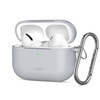 TECH-PROTECT SILICONE HOOK APPLE AIRPODS PRO 3 CRAYON GREY