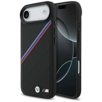 BMW M Tricolor Metal Logo MagSafe Case for iPhone 17 Air - Black