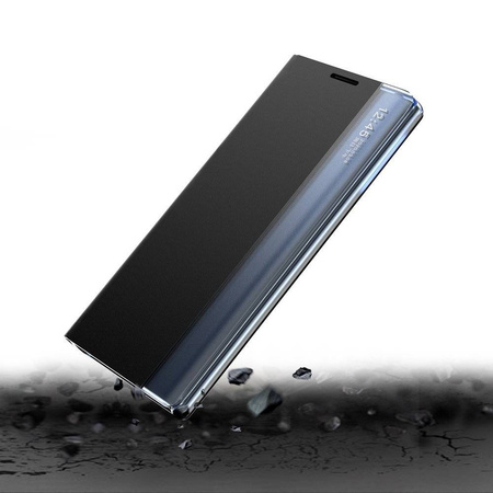 New Sleep Case pokrowiec etui z klapką z funkcją podstawki Samsung Galaxy A12 niebieski