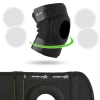 Ochraniacz sportowy Rockbros LF1106M na rzepkę i staw kolanowy rozmiar M - czarny