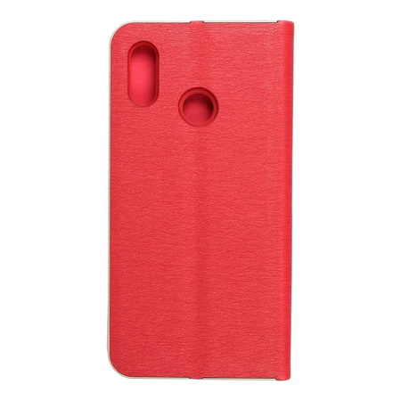 Kabura LUNA Book Gold do HUAWEI P20 Lite czerwony