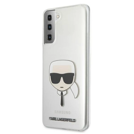 Karl Lagerfeld Head - Etui Samsung Galaxy S21+ (przezroczysty)