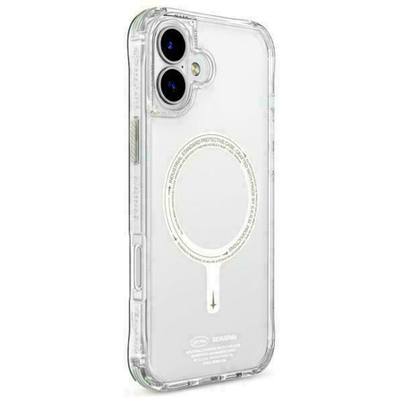 Skinarma etui Saido iPhone 16 6.1"       Magnetic Charging zielony/green (niteglow)