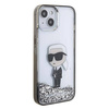 Karl Lagerfeld nakładka do iPhone 15 6,1&quot; KLHCP15SLKKNSK transparentna hardcase Liquid Glitter Ikonik