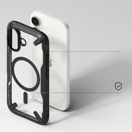 RINGKE FUSION X MAGNETIC MAGSAFE IPHONE 17 BLACK