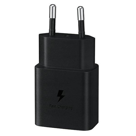Samsung ładowarka sieciowa USB Typ C 15W PD AFC czarny (EP-T1510NBEGEU)