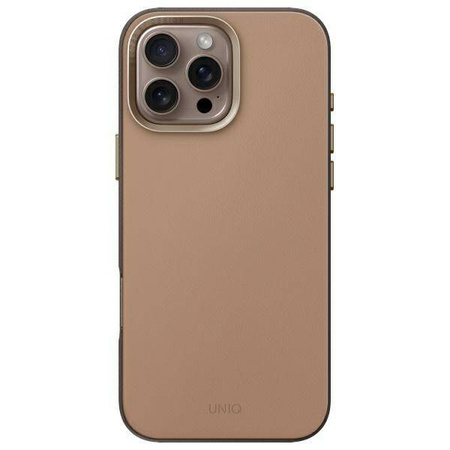 Etui IPHONE 16 PRO MAX UNIQ Lyden DS Magclick Charging Flint szare