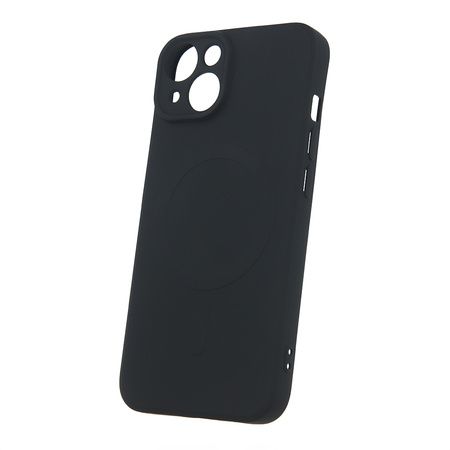 Etui do iPhone 15 Pro Max MagSafe czarne + Szkło na ekran + Szkło na aparat