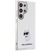Oryginalne Etui KARL LAGERFELD hardcase IML Choupette KLHCS24LHNCHTCT do Samsung Galaxy S24 Ultra przezroczysty