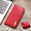 Dux Ducis Hivo echt Leder booktype case schutzhülle aufklappbare hülle für iPhone 14 Pro Max schwarz