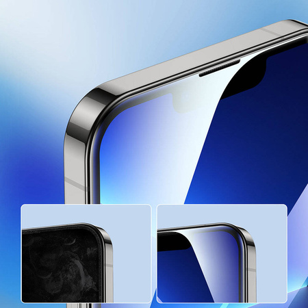 Joyroom Knight 2,5D TG szkło hartowane do iPhone 14 Plus na cały ekran z ramką przezroczysty (JR-H03)
