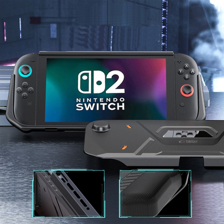 TECH-PROTECT CARBONOX NINTENDO SWITCH 2 BLACK