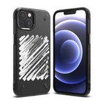 Ringke Onyx Design wytrzymałe etui pokrowiec iPhone 13 mini czarny (Paint) (OD541E229)