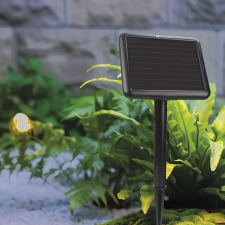 Girlanda świetlna SUNARI FLS-60 7,5m zewnętrzna 10 żarówek LED solarna IP44 Forever Light