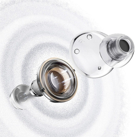 Słuchawki Baseus Bowie E18 bezprzewodowe TWS ENC IPX4 - czarne